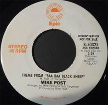 Load image into Gallery viewer, Mike Post : Theme From "Baa Baa Black Sheep" (7", Promo)