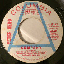 Load image into Gallery viewer, Peter Nero : Company (7", Single, Promo)
