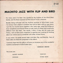 Load image into Gallery viewer, Machito : Jazz With Flip + Bird (7", Mono)