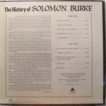 Load image into Gallery viewer, Solomon Burke : The History Of Solomon Burke (LP, Comp)