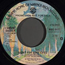 Load image into Gallery viewer, Lamont Dozier : Sight For Sore Eyes (7", Mono, Promo)
