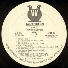 Load image into Gallery viewer, Mark Murphy : Mark II (LP, Album, Promo)