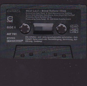 Meat Loaf : Blind Before I Stop (Cass, Album, Chr)