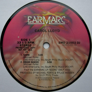 Carol Lloyd : Score / Dream Dancer (12