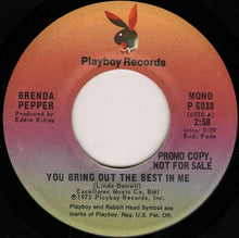 Load image into Gallery viewer, Brenda Pepper : You Bring Out The Best In Me (7", Mono, Promo)