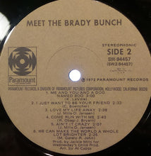 Load image into Gallery viewer, The Brady Bunch : Meet The Brady Bunch (LP, Album, Club)