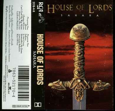 House Of Lords (2) : Sahara (Cass, Album)