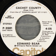 Load image into Gallery viewer, Edward Bear : Close Your Eyes / Cachet County (7", Promo)