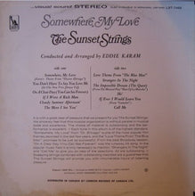 Load image into Gallery viewer, The Sunset Strings : Somewhere My Love (LP, Album)