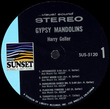 Load image into Gallery viewer, Harry Geller And His Orchestra : Gypsy Mandolins (LP, RE)