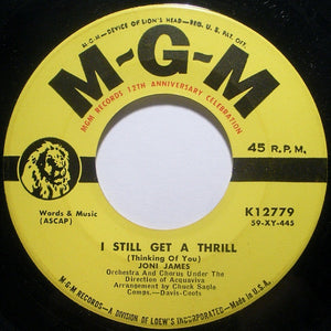 Joni James : I Still Get A Thrill (Thinking Of You) / Perhaps (7")