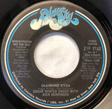 Load image into Gallery viewer, The Edgar Winter Group With Rick Derringer : Diamond Eyes  (7", Mono, Promo)