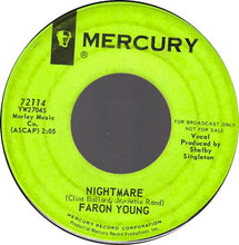 Load image into Gallery viewer, Faron Young : I've Come To Say Goodbye / Nightmare (7", Single, Promo)
