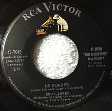 Load image into Gallery viewer, Rod Lauren : If I Had A Girl / No Wonder (7", Pic)