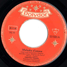 Load image into Gallery viewer, Caterina Valente / Club Italia : Melodia D'Amore / Papa Piccolino (7", Single, Mono)
