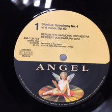 Load image into Gallery viewer, Herbert von Karajan, Berliner Philharmoniker, Jean Sibelius : Symphonies Nos. 4 &amp; 5 (LP, Comp, RM)