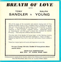 Load image into Gallery viewer, Sandler &amp; Young : Breath Of Love (7")