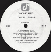 Load image into Gallery viewer, Louis Bellson : Louie Bellson's 7 - Live At The Concord Summer Festival (LP)