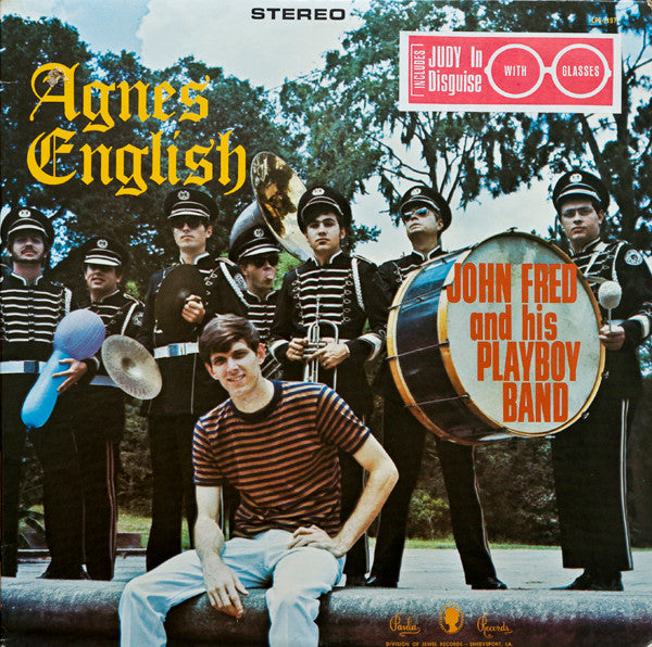 John Fred & His Playboy Band : Agnes English (LP, Album, Whi)