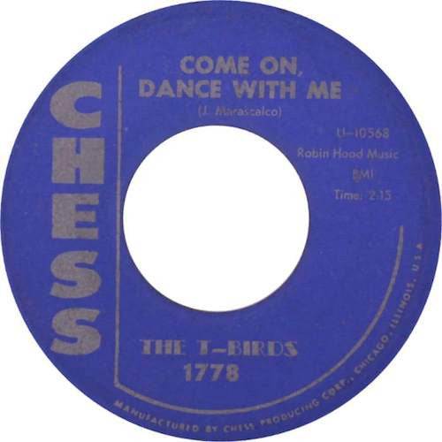 The T-Birds : Green Stamps / Come On, Dance With Me (7