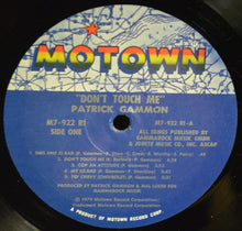 Load image into Gallery viewer, Patrick Gammon : Don't Touch Me (LP, Album)