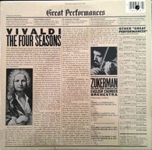 Load image into Gallery viewer, Antonio Vivaldi / Pinchas Zukerman, English Chamber Orchestra : The Four Seasons (LP, Album, RM)