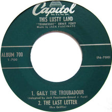Load image into Gallery viewer, Tennessee Ernie Ford : This Lusty Land! (Part 1) (7", EP)