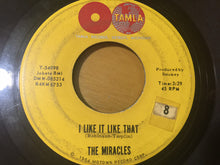 Load image into Gallery viewer, The Miracles : I Like It Like That / You&#39;re So Fine And Sweet (7&quot;, Single)
