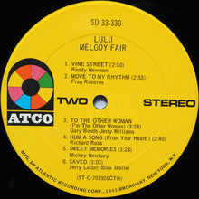Load image into Gallery viewer, Lulu : Melody Fair (LP, Album, CTH)