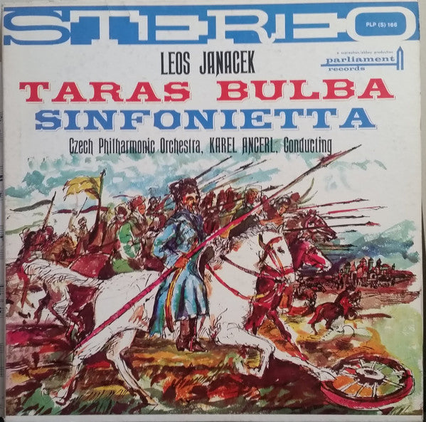 Leoš Janáček | The Czech Philharmonic Orchestra, Karel Ančerl : Taras Bulba / Sinfonietta (LP, Album)