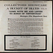 Load image into Gallery viewer, Various : Collectors Showcase: A Bucket Of Blues Vol. VI (LP, Comp)