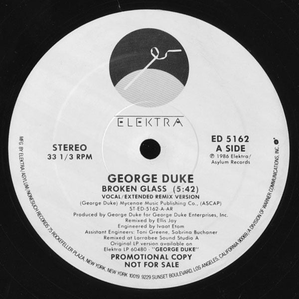George Duke : Broken Glass (12