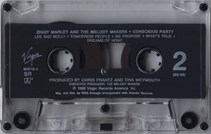 Ziggy Marley And The Melody Makers : Conscious Party (Cass, Album, SR,)