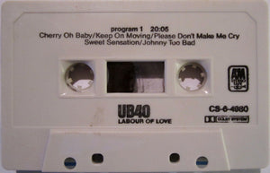 UB40 : Labour Of Love (Cass, Album)