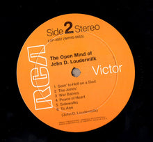 Load image into Gallery viewer, John D. Loudermilk : The Open Mind Of John D. Loudermilk (LP, Album)