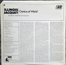 Load image into Gallery viewer, Illinois Jacquet : Genius At Work! (LP, Album)