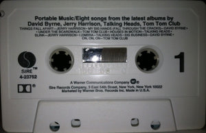 Various : Portable Music (Eight Songs From The Latest Albums By David Byrne, Jerry Harrison, Talking Heads, Tom Tom Club) (Cass, Comp)