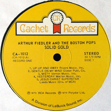 Load image into Gallery viewer, Arthur Fiedler / The Boston Pops Orchestra : Solid Gold (4xLP, Comp)