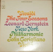 Load image into Gallery viewer, Antonio Vivaldi, Leonard Bernstein, The New York Philharmonic Orchestra : The Four Seasons, Op. 8 (LP)
