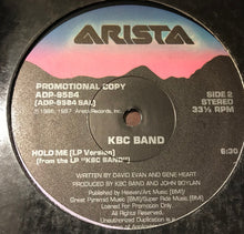Load image into Gallery viewer, KBC Band (2) : Hold Me (12&quot;, Promo)