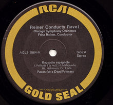 Load image into Gallery viewer, Fritz Reiner Conducts Maurice Ravel ; The Chicago Symphony Orchestra : Reiner Conducts Ravel (LP, RE, RM)