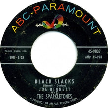 Load image into Gallery viewer, Joe Bennett And The Sparkletones : Black Slacks / Boppin' Rock Boogie (7", Styrene)