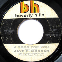 Load image into Gallery viewer, Jaye P. Morgan : A Song For You / Do You Really Have A Heart (7&quot;, Single)