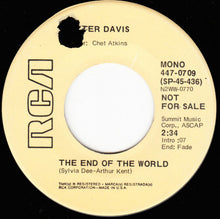 Load image into Gallery viewer, Skeeter Davis : The End Of The World (7", Single, Mono, Promo, RE)