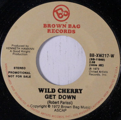 Wild Cherry : Get Down (7