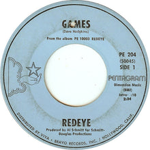 Load image into Gallery viewer, Redeye (5) : Games / Collections Of Yesterday And Now (7", Single)