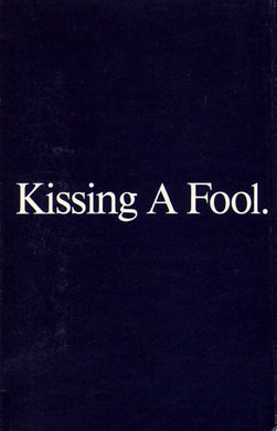 George Michael : Kissing A Fool (Cass, Single)