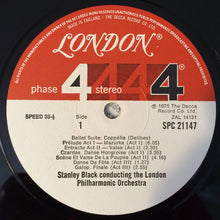 Load image into Gallery viewer, Léo Delibes, Stanley Black, The London Philharmonic Orchestra : Coppélia &amp; Sylvia Suites (LP)
