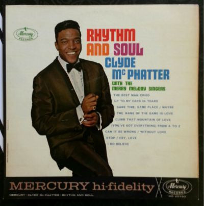 Clyde McPhatter With The Merry Melody Singers : Rhythm And Soul (LP, Album, Mono)