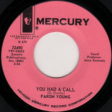 Load image into Gallery viewer, Faron Young : My Dreams / You Had A Call (7", Single, Promo)